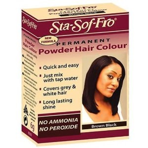 Sta Sof Fro Powder Hair Dye Brown Black 6g